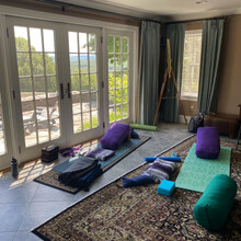 vermont yoga retreat props